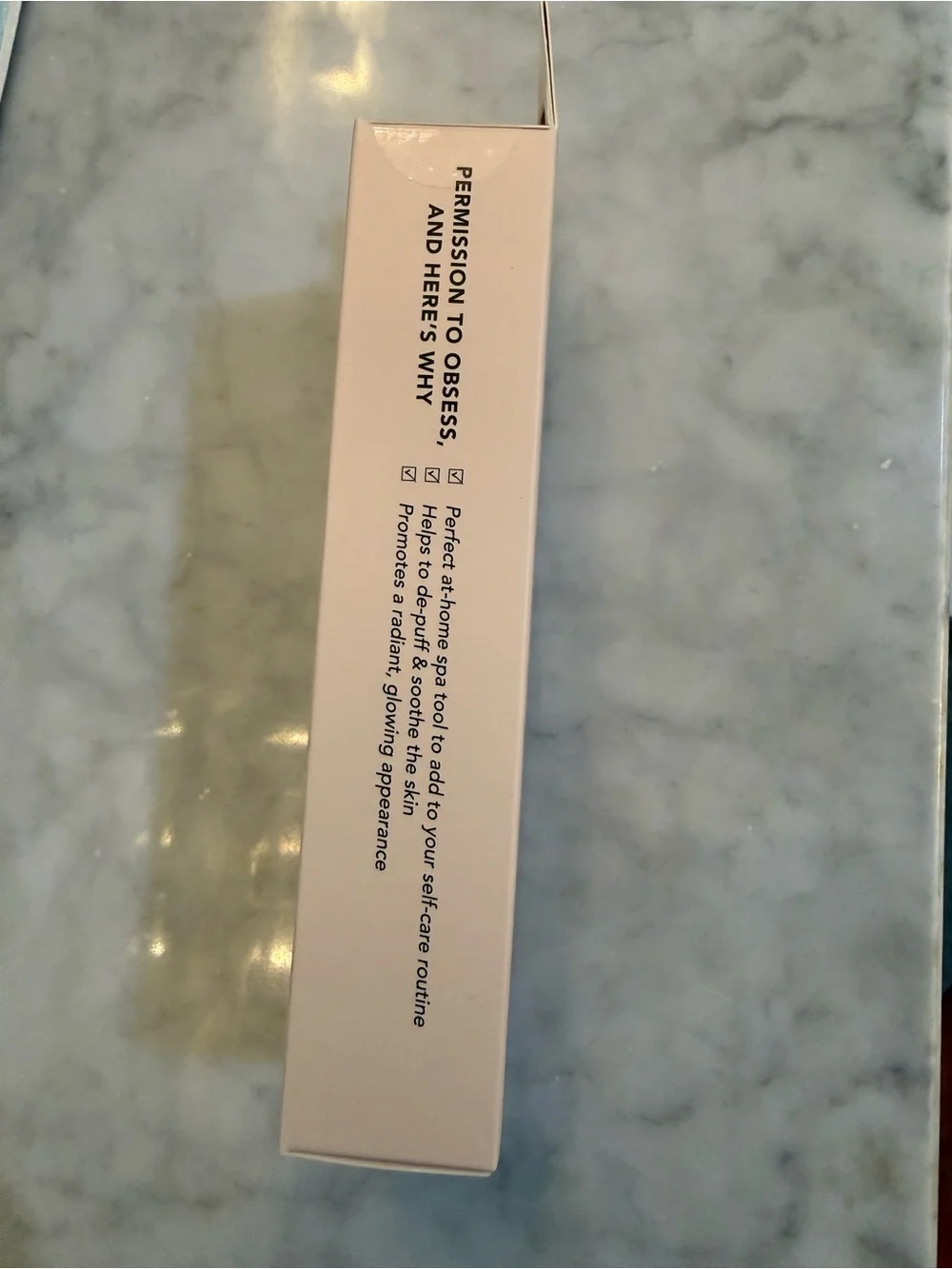 Kitsch Blush Pink Ice Roller Facial Cooling Tool